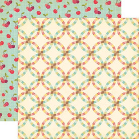 Двосторонній папір Patchwork 30х30 см від October Afternoon