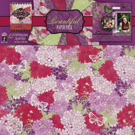 Набор бумаги Bountiful 30х30 см 6 листов от Hot Off The Press