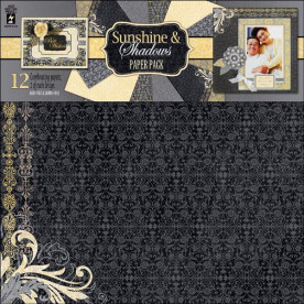 Набор бумаги Sunshine & Shadows 30х30 см 6 листов от Hot Off The Press