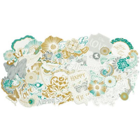 Набор высечек Elegance от Kaisercraft, 50 шт