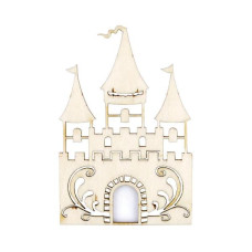 Дерев'яне прикраса Fairy Castle від Kaisercraft, 1 шт