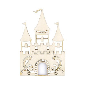 Дерев'яне прикраса Fairy Castle від Kaisercraft, 1 шт