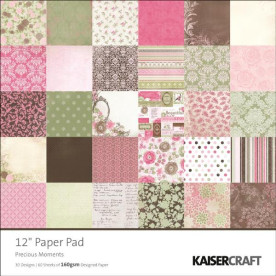 Набір паперу Precious Moments, 30х30 см, 30 аркушів від Kaisercraft