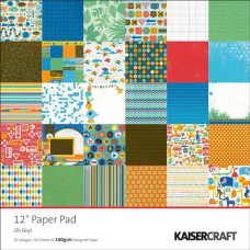 Набір паперу Oh Boy! 30х30 см, 30 аркушів від Kaisercraft