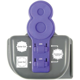 Бордюрний дирокол Lucky 8 - Snow Globe від We R Memory Keepers