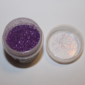 Сухие блестки светло-сиреневого цвета от компании Margo, 7 г