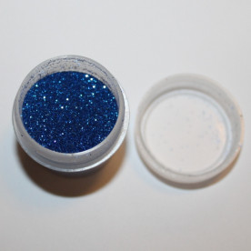 Сухие блестки синего цвета от компании Margo, 7 г