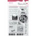 Набор резиновых штампов Type Print, Papermania, 9 шт