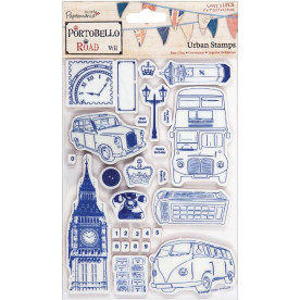 Набор резиновых штампов Vintage, Papermania
