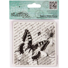 Гумовий штамп Entomologist 10х10 см, Papermania