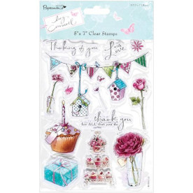 Набір акрилових штампів Bunting 18х13 см, Papermania