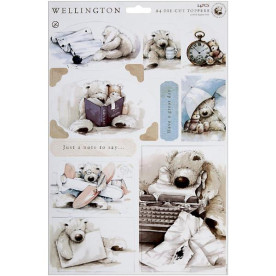 Набір вирубування Just A Note, 21х32 см від компанії Docrafts