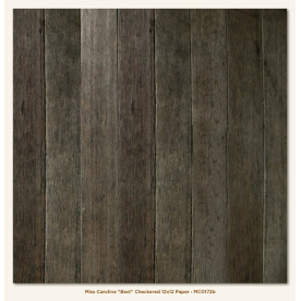 Двусторонняя бумага Best Checkered 30х30 см от My Mind's Eye