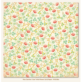 Двосторонній папір Like Wild Flower 30х30 см від My Mind's Eye