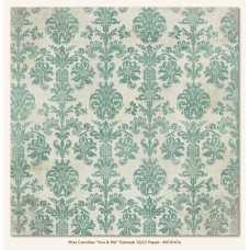 Двусторонняя бумага You and Me Damask 30х30 см от My Mind's Eye
