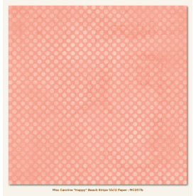 Двосторонній папір Happy Beach Stripe 30х30 см від My Mind's Eye