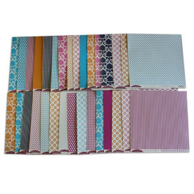 Набір оксамитового паперу Lush 2, 30х30 см, 33 листа від My Mind's Eye
