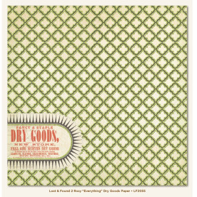 Двосторонній папір Dry Goods 30х30 см від My Mind's Eye