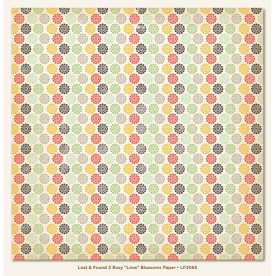 Двусторонняя бумага Blossoms 30х30 см от My Mind's Eye