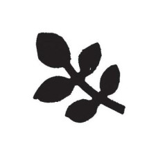 Фігурний дирокол Ash Leaf 2,5 см від Punch Bunch