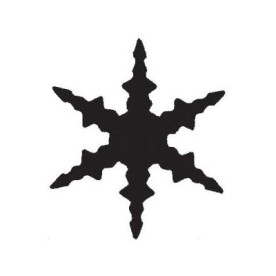 Фігурний дирокол Crystal Flake 2,5 см від Punch Bunch