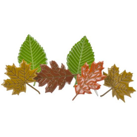 Набор брадсов Leaf от Eyelet Outlet, 12 шт