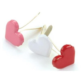 Набір брадс Painted Hearts від Creative Impressions, 50 шт