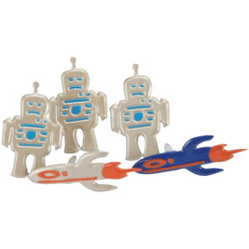 Набор брадсов Space от Eyelet Outlet, 12 шт