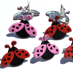 Набор брадсов Love Bug от Eyelet Outlet, 12 шт