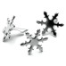 Набір брадс Silver Snowflakes від Creative Impressions, 50 шт