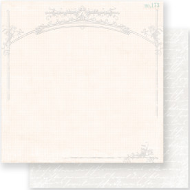 Двусторонняя бумага Parisian Anthology Architectural Arch 30х30 см от Pink Paislee