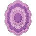 Набор ножей для вырезания Big Scalloped Ovals Large от Spellbinders