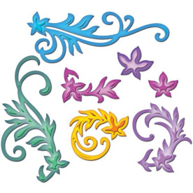 Набор ножей для вырезания Floral Flourishes от Spellbinders