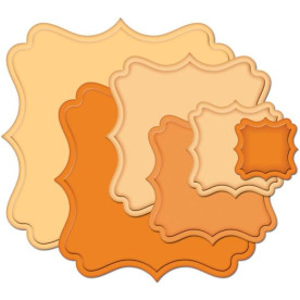 Набор ножей для вырезания Labels 16 от Spellbinders