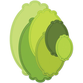 Набор ножей для вырезания Labels Ten от Spellbinders