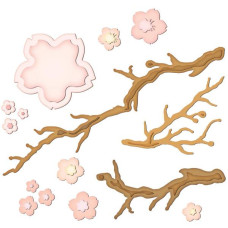 Набор ножей для вырезания Cherry Blossoms от Spellbinders