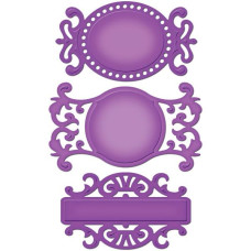 Набор ножей для вырезания Fancy Tags 3 от Spellbinders