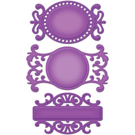 Набор ножей для вырезания Fancy Tags 3 от Spellbinders