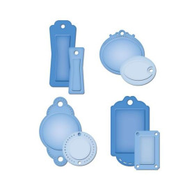 Набір ножів для вирізання Framed Tags 1 від Spellbinders