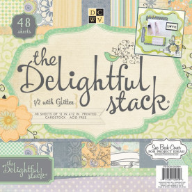 Набор бумаги Delightful 30х30 см 24 листа от компании DCWV