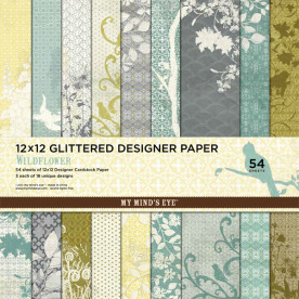 Набір паперу Wildflower 30х30 см 18 аркушів від My Mind's Eye