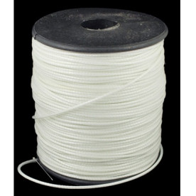 Вощеный шнур белого цвета , 90 см