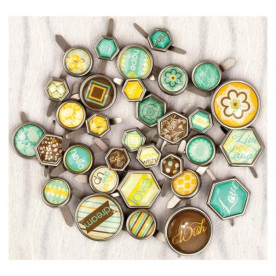 Набор брадсов Wishes and Dreams от Prima, 32 шт