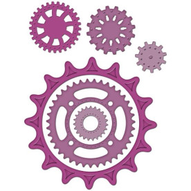 Ножі для вирізання Sprightly Sprockets 4 шт від Spellbinders