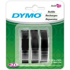 Стрічка чорна для ручного принтера Dymo Omega, 9 мм х 2,7 м, 3 шт