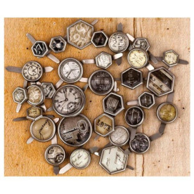 Набір брадс Engraver від Prima, 32 шт