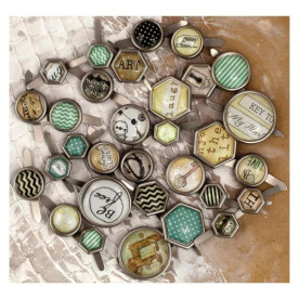 Набір брадс Lifetime від Prima, 32 шт