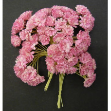 Набор из 10 цветков гипсофилы розового цвета 