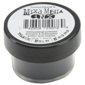 Пудра для эмбоссинга черного цвета Black от компании Clear Snap