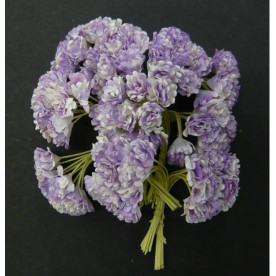 Набір з 10 квіток гіпсофіли фіолетово-бузкового кольору